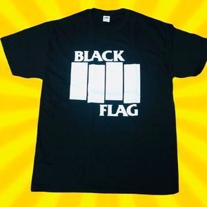 Black flag classic graphic Tshirt